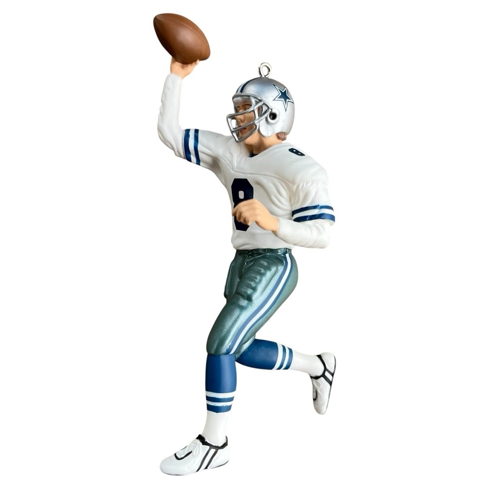Troy Aikman Hallmark Keepsake Ornament Dallas Cowboys Football Legends - Picture 2 of 8